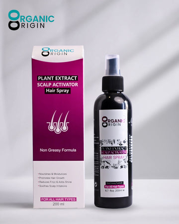 Organic Origin Plant Extract Scalp Activator Hair Spray