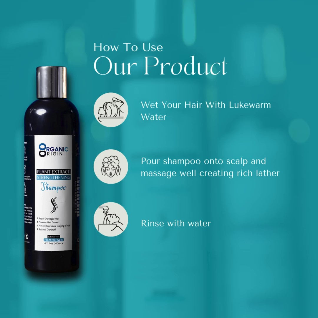 Organic Origin Shampoo – Gentle Cleansing & Nourishing Hair Care